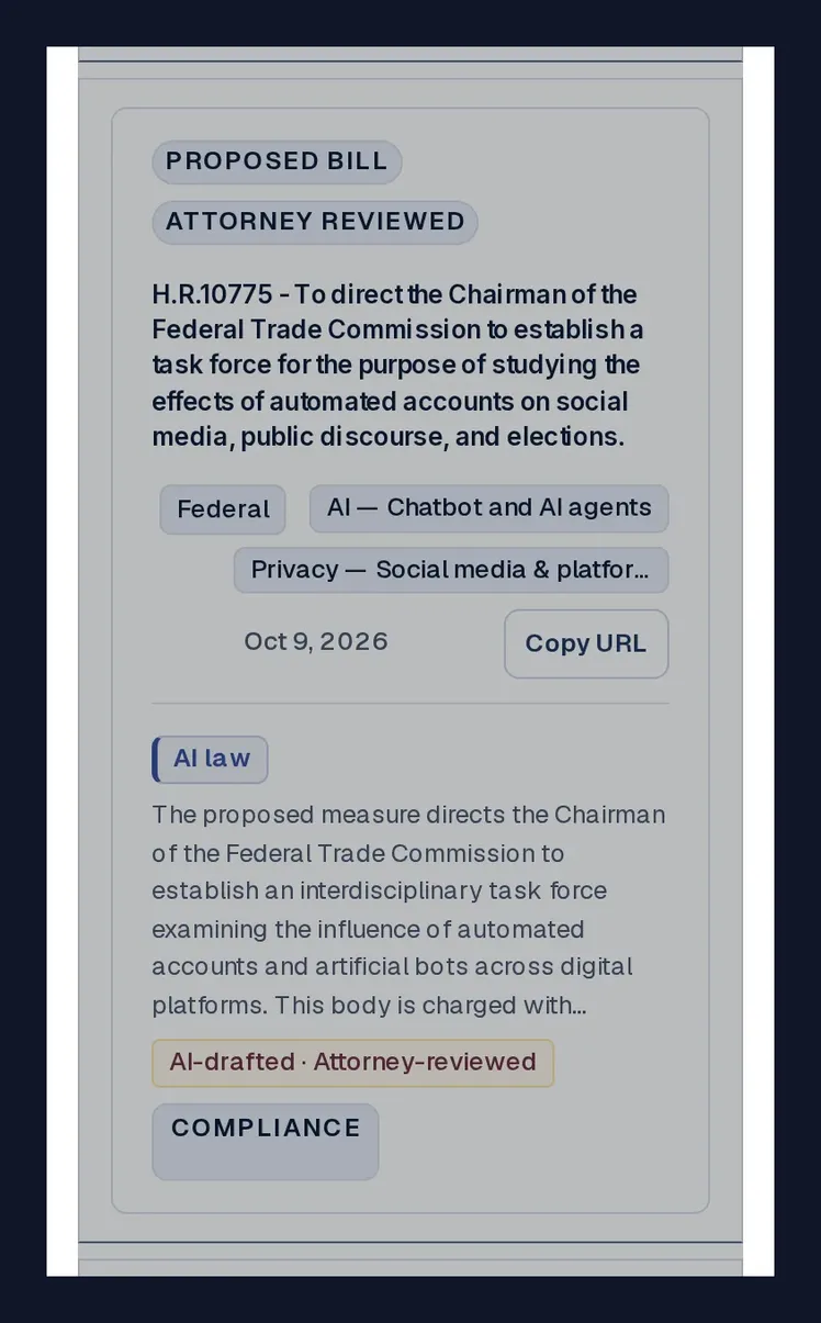 Dashboard feed